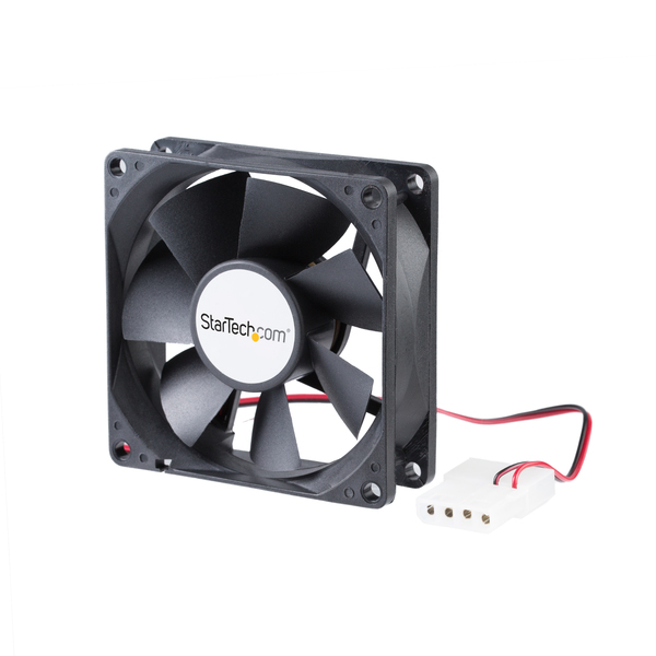 Startech.Com 80x25mm Dual Ball Bearing Computer Case Fan w/ LP4 Connector FANBOX